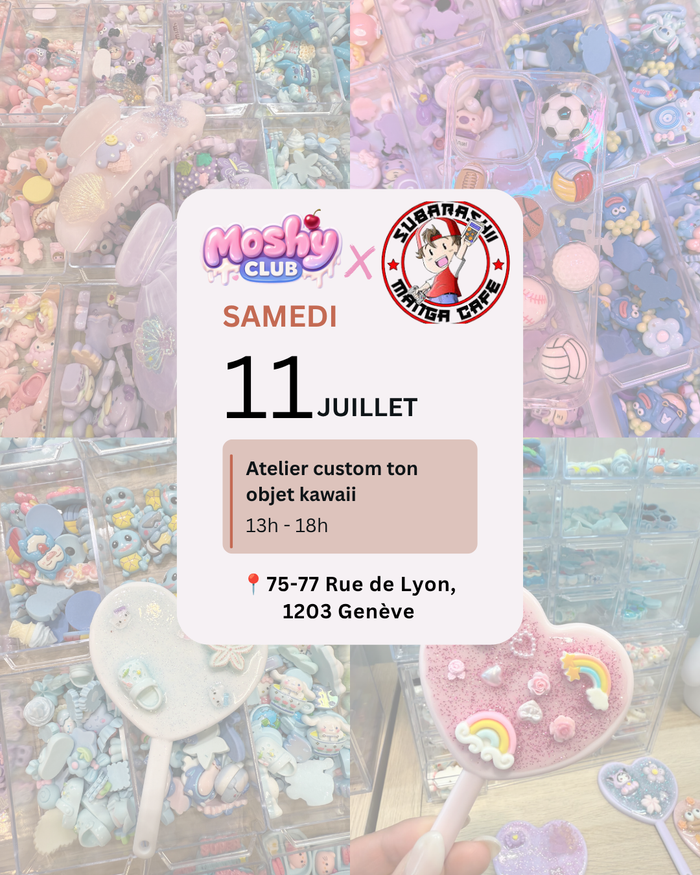 atelier kawaii manga café genève